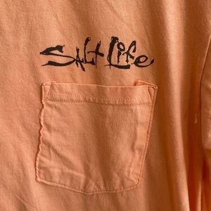 Salt Life men’s light orange t-shirt